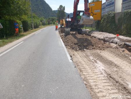 Odprava posledic poplav ter sanacija cestišč (8)